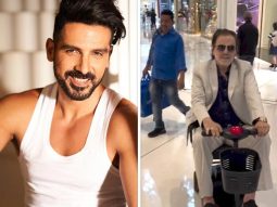 Zayed Khan gets dad Sanjay Khan an electric bike to stroll in a mall: “Hope you guys out there get to spend quality time with your parents”