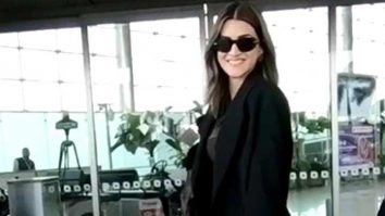 Airport look on point! Kriti Sanon slays an all black look