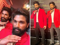 Allu Arjun receives early birthday present; unveils his wax statue at Madame Tussauds Dubai: “Thaggedhe Le”