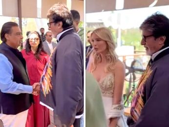 Amitabh Bachchan bonds with Mukesh Ambani and Ivanka Trump at the Anant Ambani and Radhika Merchant pre-wedding bash in Gujarat Amitabh Bachchan bonds with Mukesh Ambani and Ivanka Trump at the Anant Ambani and Radhika Merchant pre-wedding bash in Gujarat
