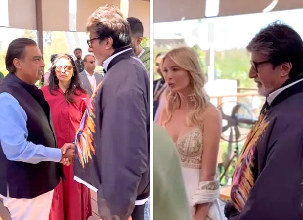 Amitabh Bachchan bonds with Mukesh Ambani and Ivanka Trump at the Anant Ambani and Radhika Merchant pre-wedding bash in Gujarat