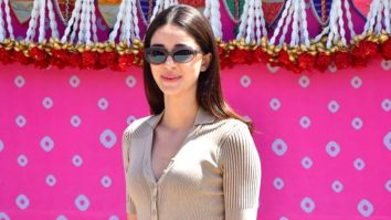 Ananya Panday gets clicked by paps as she leaves from Jamnagar