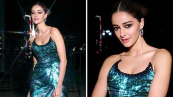 Ananya Panday is literal glittering Goodness in a strapless bodycon gown