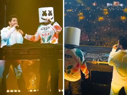 Armaan Malik joins hands with DJ Marshmello as they take 13,000 Mumbai fans by surprise by teasing unreleased song at Holi concert in Mumbai, watch
