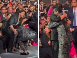 Atlee Kumar touches Shah Rukh Khan’s feet after winning Best Director for Jawan, watch video