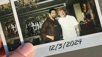 Ayushmann Khurrana welcomes Ed Sheeran to India with his mother’s handmade Pinni; shares special post with international music star