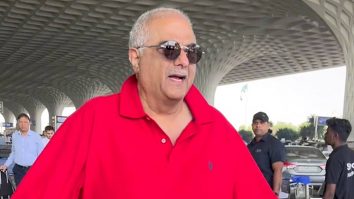 Boney Kapoor & Shikhar Pahariya get clicked together at the airport