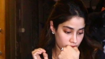 Cute! Janhvi Kapoor gets clicked by paps with her little furry friend