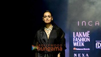 Photos: Dia Mirza turns showstopper for Lakme Fashion Week 2024