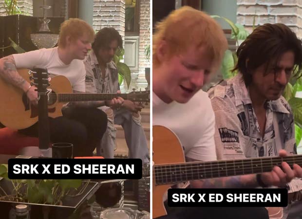 Ed Sheeran does a private performance of ‘Perfect’ for Shah Rukh Khan in this adorable video