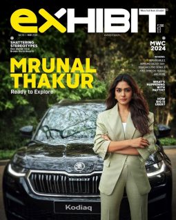 Mrunal Thakur On The Covers Of Exhibit Magazine