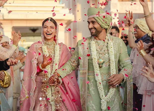 First photos: Kriti Kharbanda and Pulkit Samrat tie the knot in a lavish ceremony in Delhi : Bollywood News