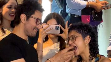 Happy Birthday! Aamir Khan celebrates birthday by cutting cake with media