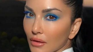 Sunny Leone makes a statement with her bold blue eyes!