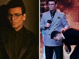 Karan Johar jokes about his “Wannabe Gen Z” moment after Varun Dhawan touches his feet at Amazon Prime Video event 