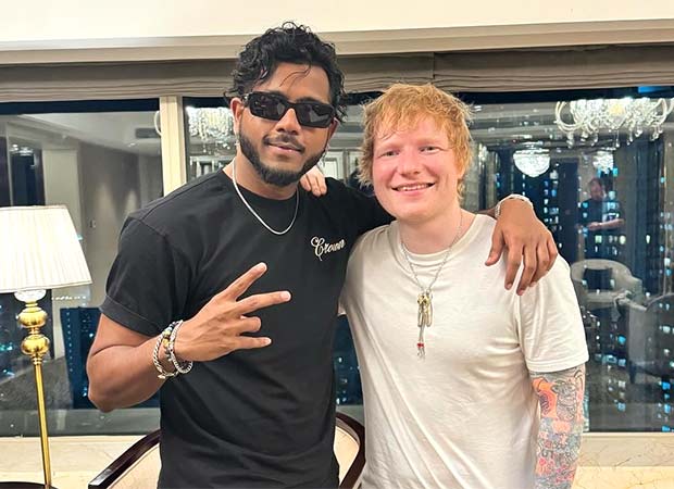 Ed Sheeran strikes a pose with King; latter says, “I’ve earned one more brother in this beautiful ride” : Bollywood News