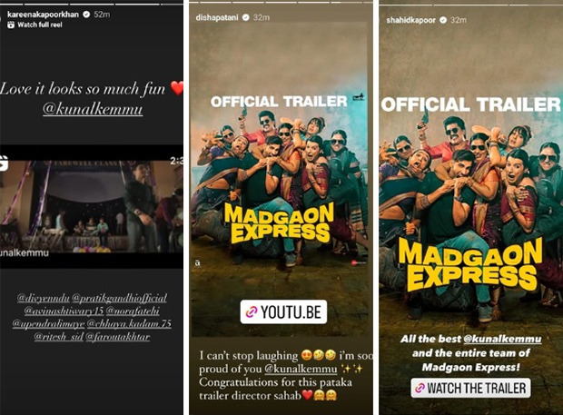 Madgaon Express trailer: Kareena Kapoor, Disha Patani, Varun Dhawan and others hail Kunal Kemmu directorial debut 