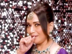 Nostalgia! Madhuri Dixit is serving some looks in this iconic purple saree