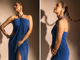 Malaika Arora is ending our mid-week blues in a stunning Amit Aggarwal blue gown
