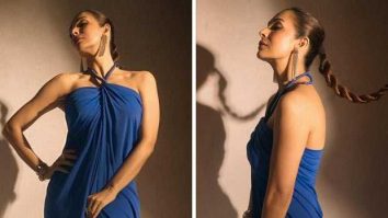 Malaika Arora is ending our mid-week blues in a stunning Amit Aggarwal blue gown