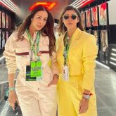 Malaika Arora shares photos with Nayanthara as they bump into each other at the F1 Grand Prix event in Jeddah