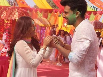 Neeharika Roy plays pranks amid intense shoot schedule of Pyaar Ka Pehla Naam Radha Mohan during Holi Neeharika Roy plays pranks amid intense shoot schedule of Pyaar Ka Pehla Naam Radha Mohan during Holi