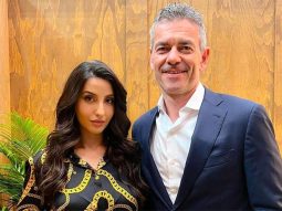 Nora Fatehi and Robert Kyncl discuss the future of music and technology at the Qatar Web Summit