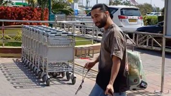 Orry clicks selfies with paps as he gets clicked at Jamnagar airport