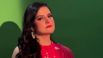 Painting the town red! Zareen Khan