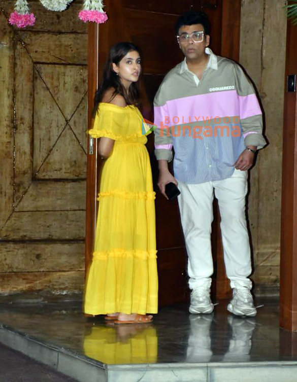 photos amitabh bachchan jaya bachchan karan johar and others snapped at shweta bachchans birthday party 3