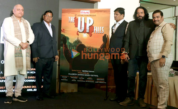 photos anupam kher manjari fadnnis manoj joshi and others snapped at the launch of the film the up files 5