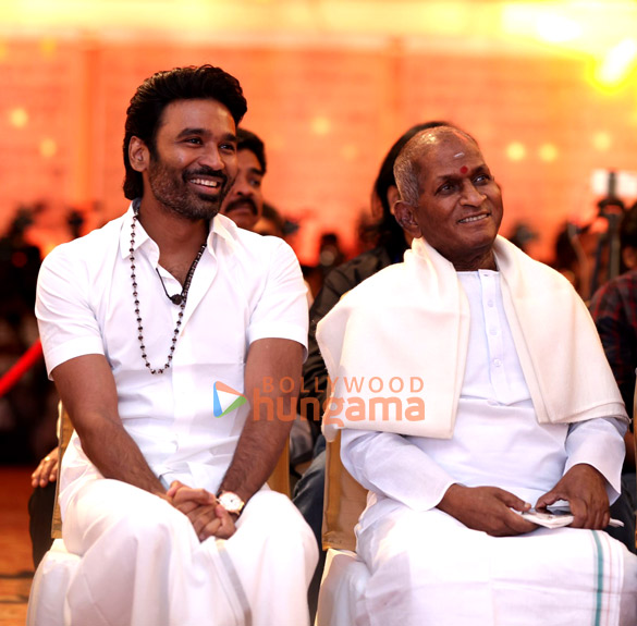 photos dhanush kamal haasan and others snapped at ilaiyaraaja biopic movie launch event 4