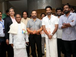 Photos: Dhanush, Kamal Haasan and others snapped at Ilaiyaraaja biopic movie launch event