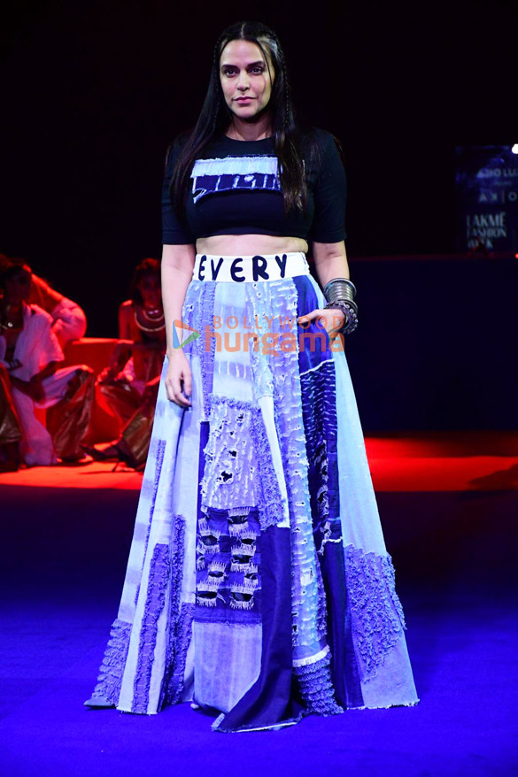 photos divya khosla kumar uorfi javed kalki koechlin and others snapped at the lakme fashion week 2024 4 2
