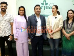 Photos: Isha Koppikar donates blood at Dr. Santosh Pandey’s Blood Donation Camp