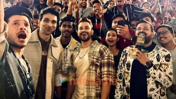 Photos: Kunal Kemmu, Pratik Gandhi and Divyendu Sharma snapped at the promotion of Madgaon Express at Pune