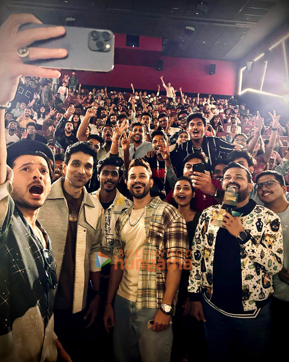 Photos: Kunal Kemmu, Pratik Gandhi and Divyendu Sharma snapped at the promotion of Madgaon Express at Pune