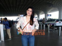 Photos: Mannara and Hina Khan snapped at the airport