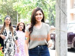 Photos: Mrunal Thakur snapped at Bandra