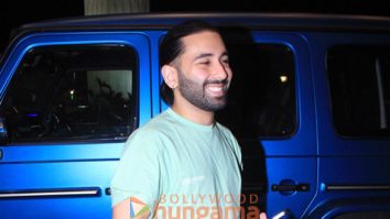 Photos: Orhan Awatramani and Rohit Sharma snapped at the airport