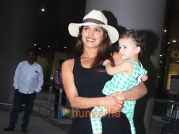 Photos: Priyanka Chopra Jonas snapped with her daughter at the airport