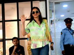 Photos: Rakul Preet Singh spotted outside a bank in Pali Hill