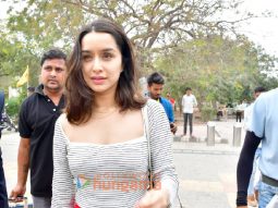 Photos: Shraddha Kapoor snapped leaving from Jamnagar airport