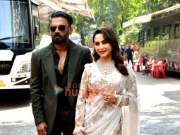 Photos: Suniel Shetty, Madhuri Dixit and others snapped on the sets of Dance Deewane 4