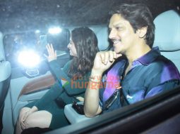 Photos: Vijay Varma, Tamannaah Bhatia and others snapped at Karan Johar’s house in Bandra