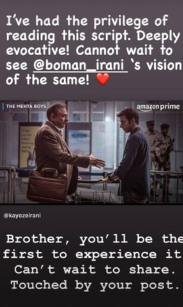 Prithviraj Sukumaran Praises Boman Irani's 'The Mehta Boys' as 'Deeply Evocative'