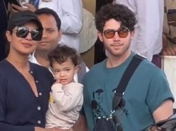 Priyanka Chopra waves at paps as she gets clicked with Nick Jonas & baby Malti