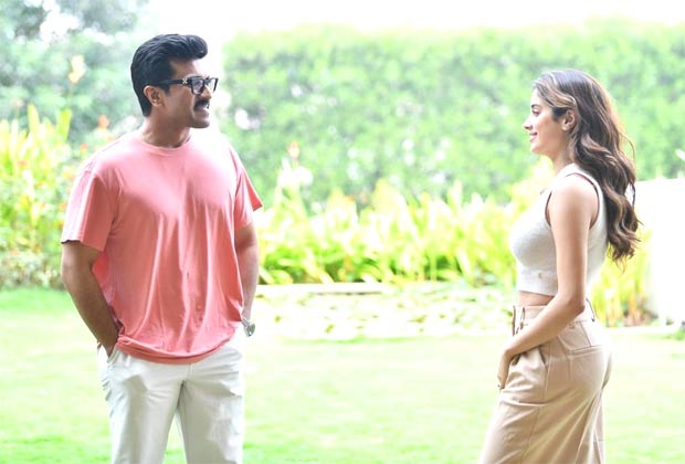 Ram Charan and Janhvi Kapoor give a glimpse of their on-screen chemistry in RC16