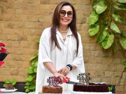 Rani Mukerji cuts cake with paparazzi ahead of 46th birthday