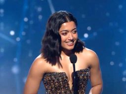 Rashmika Mandanna graces Crunchyroll Anime Awards 2024 stage in stylish off-shoulder attire, see pics